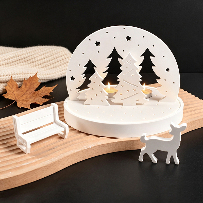 Candle Holder Supplies - Formy silikonowe na świeczniki w kształcie