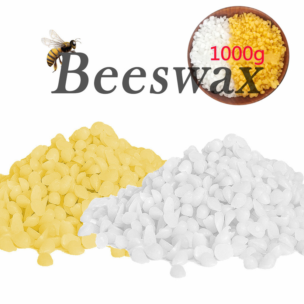 Candle Supplies Beeswax - 1000g czysty naturalny wosk pszczeli 100%