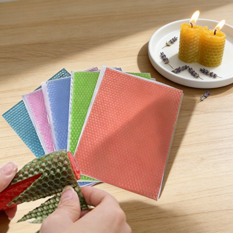 Beeswax Sheet Roll - 12 szt. 15x20cm Arkusze wosku pszczelego