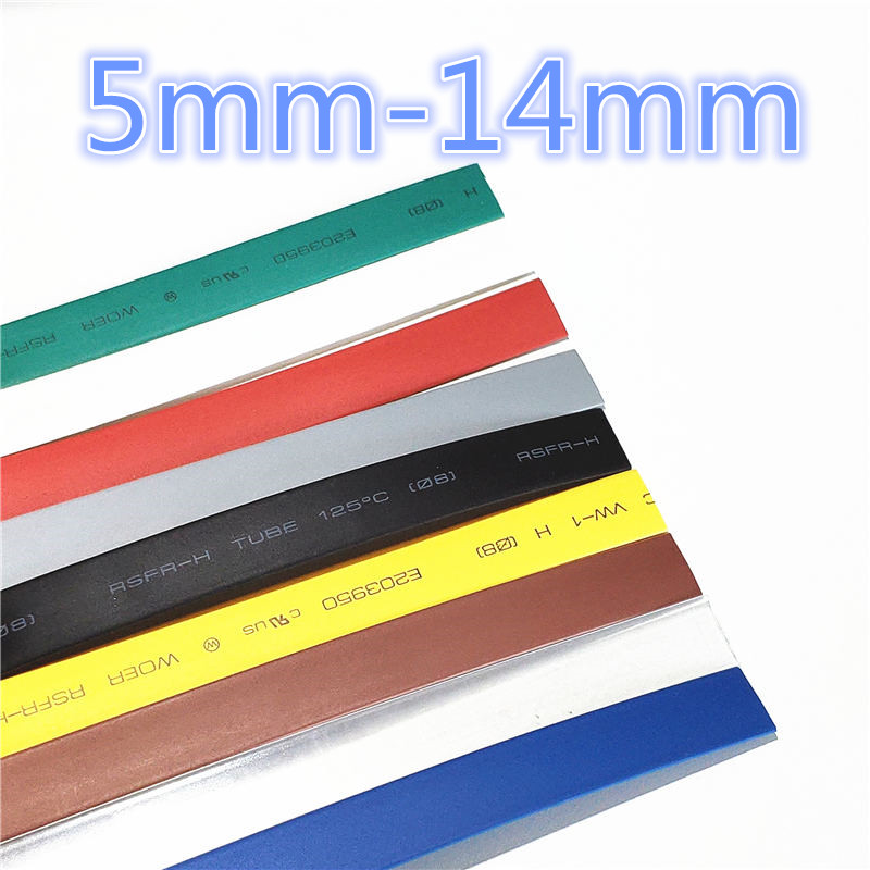 Shrink Sleeve Pvc - 3 metry/sztuka 2:1 7 kolorów 5mm