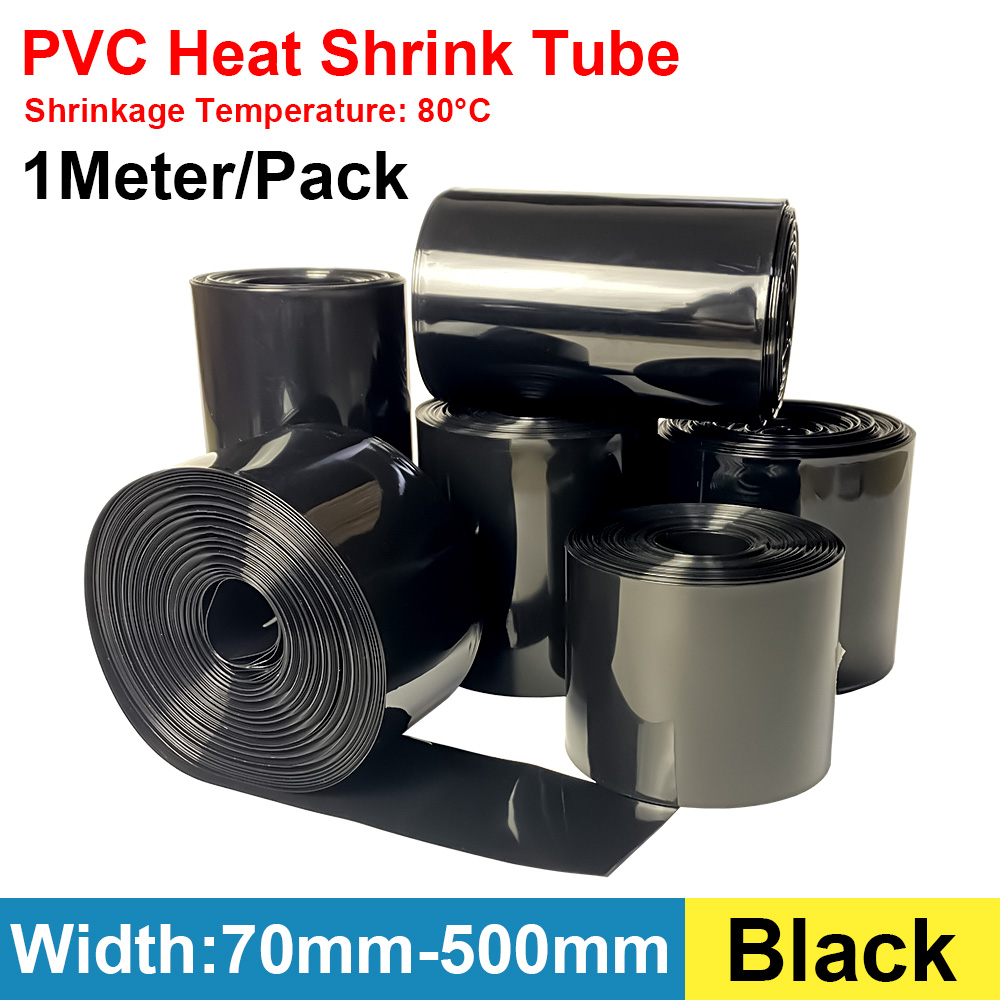 Shrink Sleeve Pvc - 1 metr 18650 Akumulator Lipo PVC