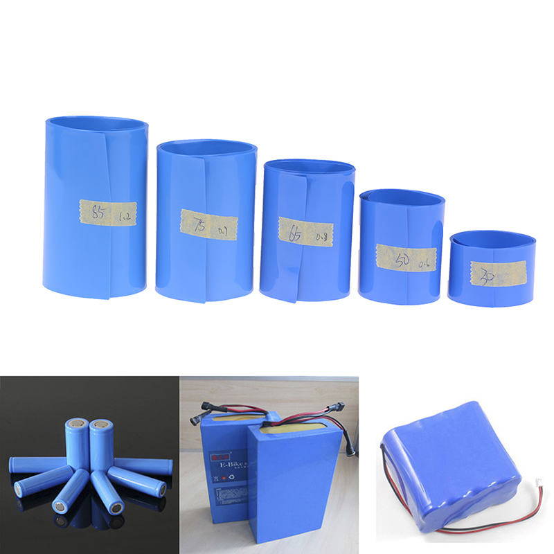 Shrink Sleeve Pvc - 65 75 85 Mm 18650 Bateria