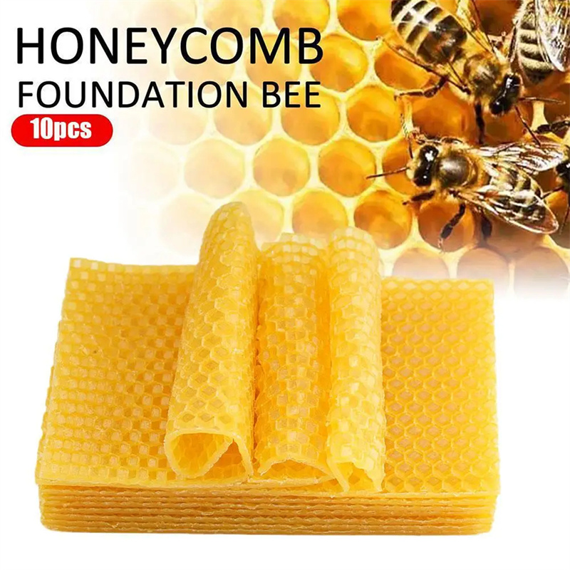 10/20 szt. Naturalne arkusze w – Candle Supplies Beeswax recenzja i cena