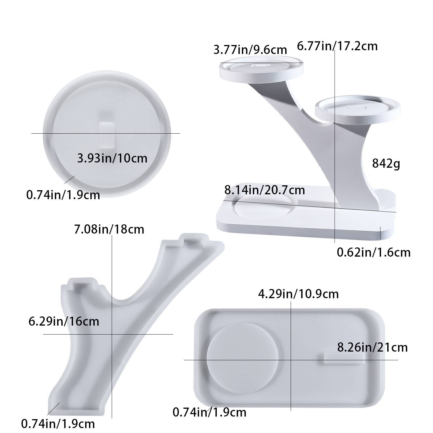 Forma silikonowa do świecznika – Candle Holder Supplies recenzja i cena