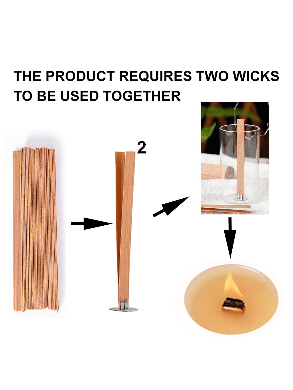 40 szt. Bezdymne knoty do świe – Candle Holder Supplies recenzja i cena