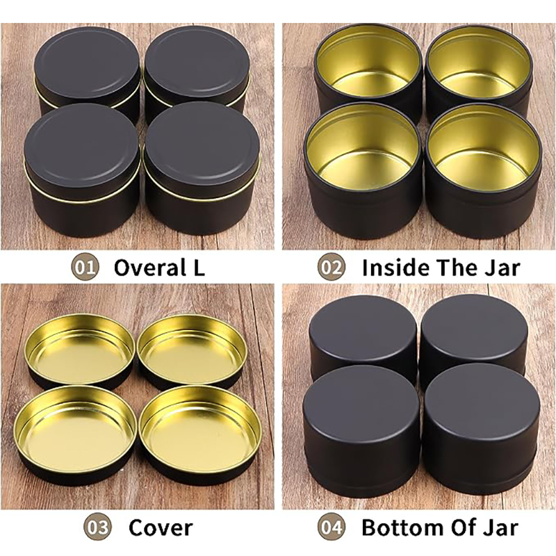 4 OZ puszki na świeczki 24 szt – Metal Tin Lid 4Oz recenzja i cena