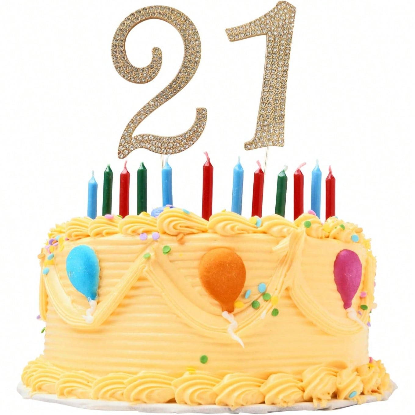 Duży złoty topper na tort z cy – Candle Making Supplies Online recenzja i cena