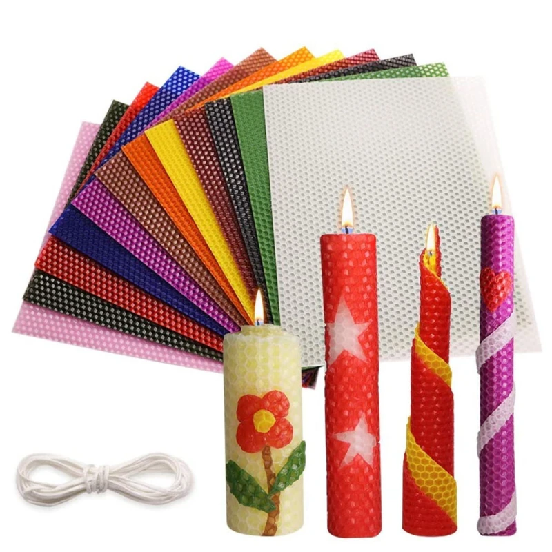 15*20/20x20CM kolorowy wosk ps – Beeswax Sheet Roll recenzja i cena