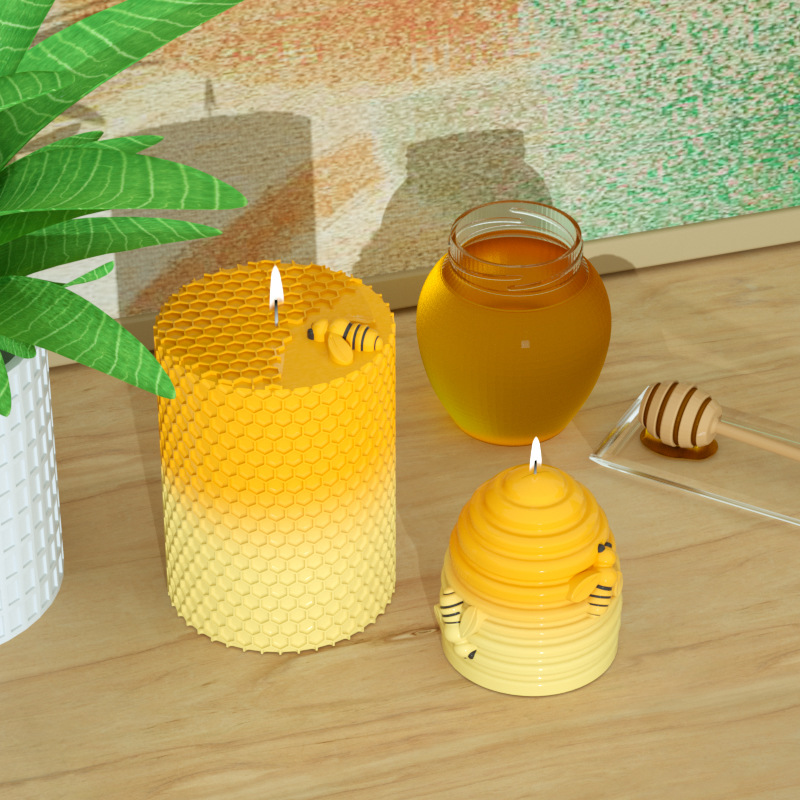 Świeca formy silikonowe 3D psz – Candle Supplies Beeswax recenzja i cena